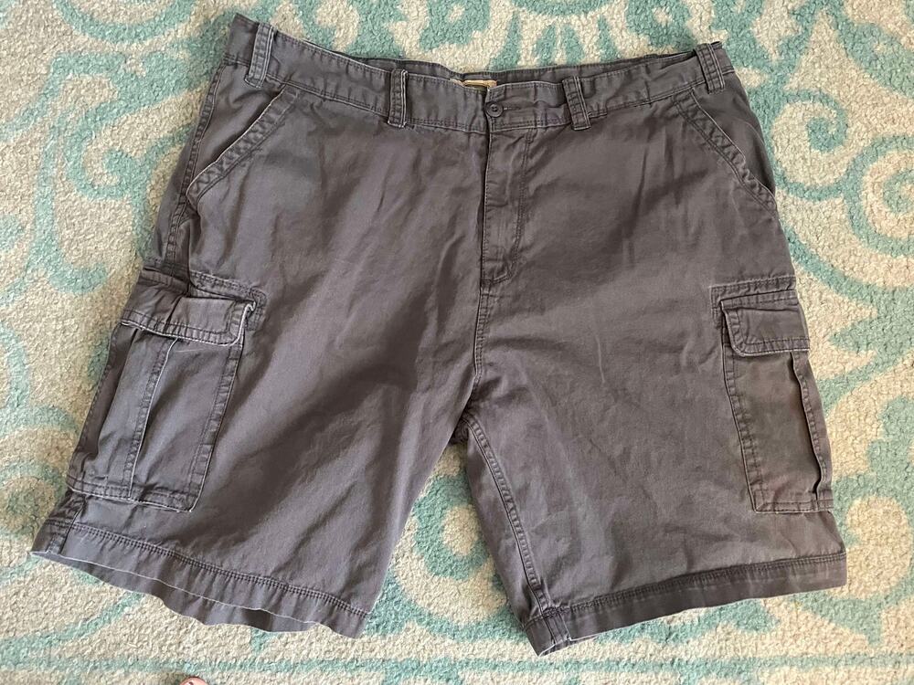Foundry Gray Cargo Shorts Men's 44